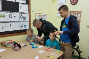 Adrian i Igor z wizytą u przedszkolaków i starszych dzieciaków
